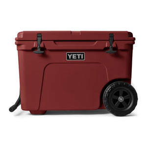 YETI Tundra Haul Wheeled Cooler stag red