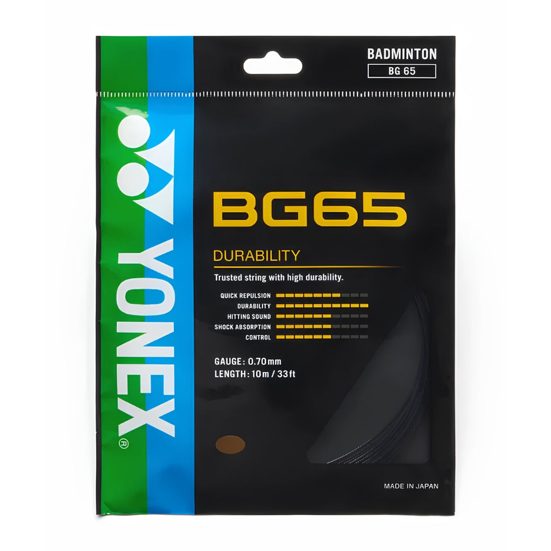 YONEX BG 65 Badminton String black