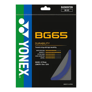 YONEX BG 65 Badminton String royal