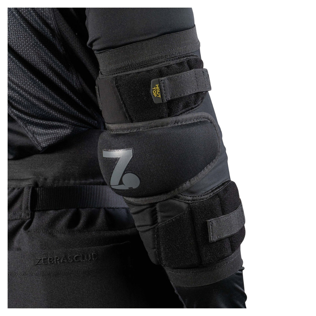 Zebrasclub Senior ZEP-Pro Black Edition Referee Elbow Pad black
