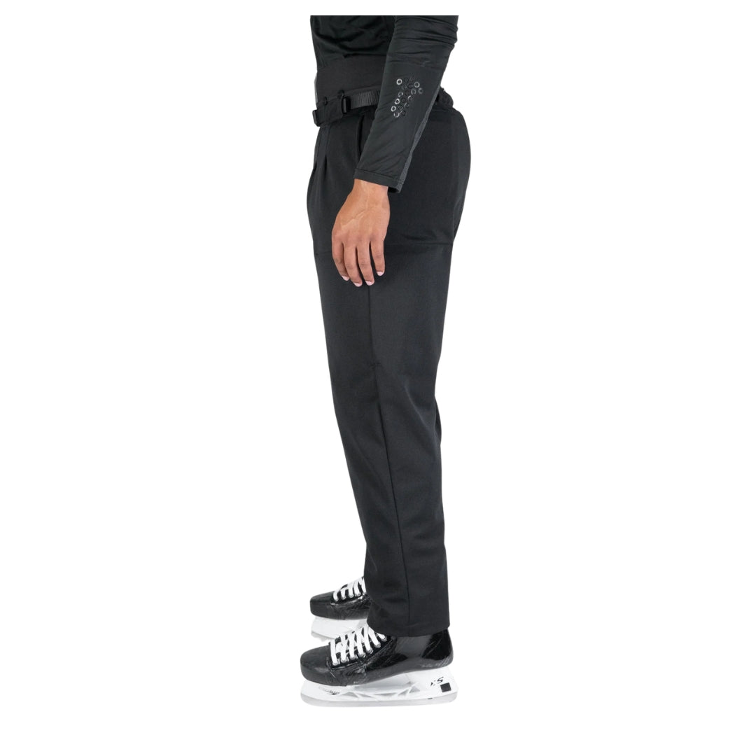 Zebrasclub Senior ZP-Pro Padded Hockey Referee Pant black