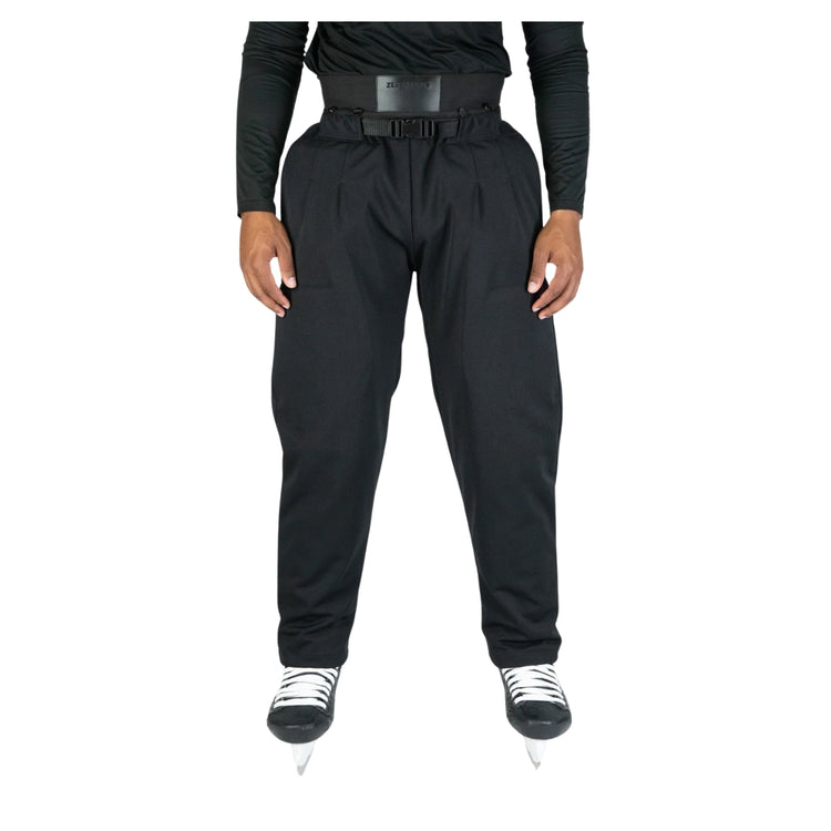 Zebrasclub Senior ZP-Pro Padded Hockey Referee Pant black