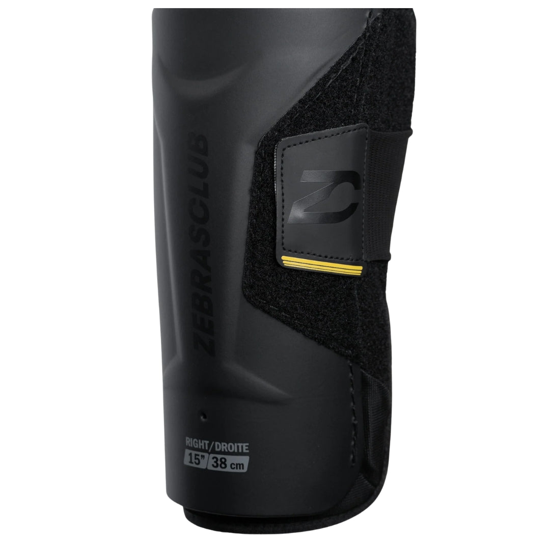Zebrasclub Senior ZSG-Pro Referee Shin Pad black