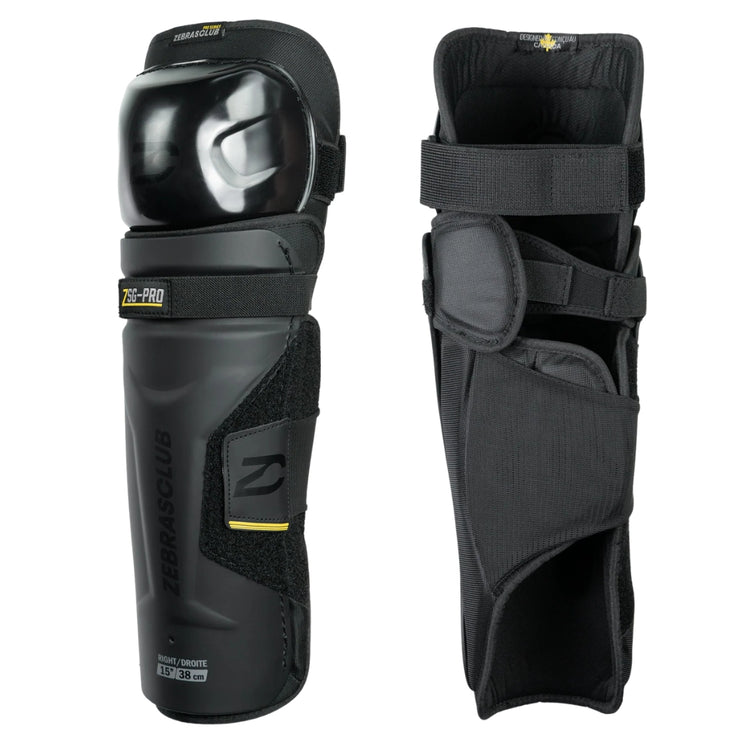 Zebrasclub Senior ZSG-Pro Referee Shin Pad black