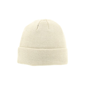 Zephyr Men's NHL Oil Drop Cuffed Beanie Knit Toque stone cream white