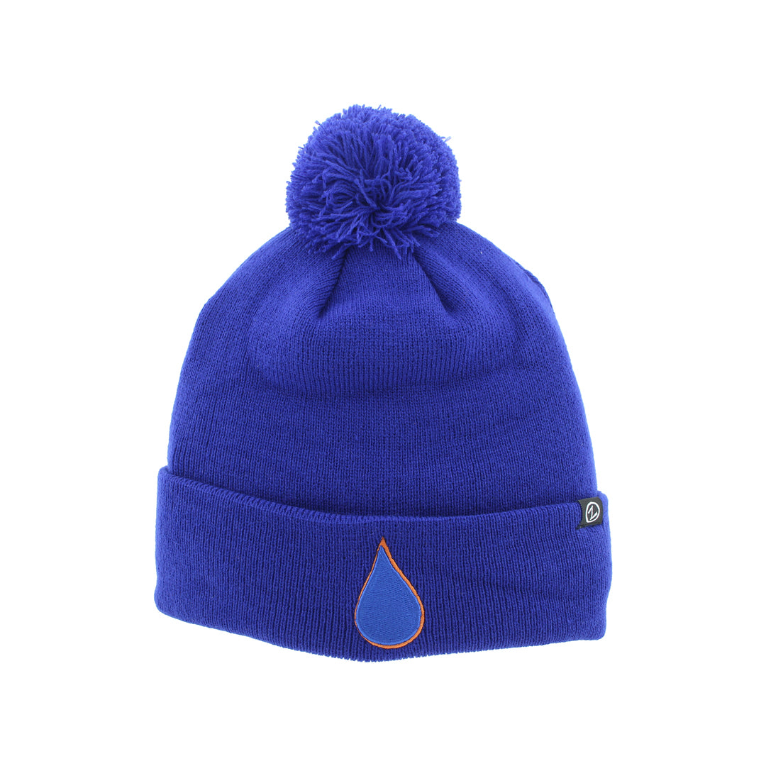 Zephyr Men's NHL Oil Drop Pom Knit Toque royal blue
