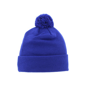 Zephyr Men's NHL Oil Drop Pom Knit Toque royal blue