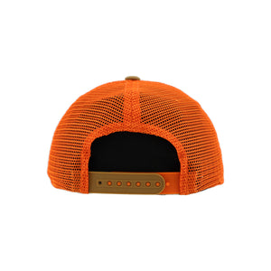 Zephyr Men's NHL Oil Drop Rabid Fan Adapt Hat Ivory/Copper/Orange tan brown