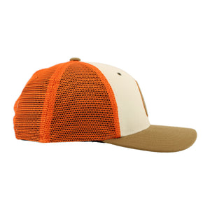 Zephyr Men's NHL Oil Drop Rabid Fan Adapt Hat Ivory/Copper/Orange tan brown