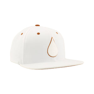 Zephyr Men's NHL Oil Drop Z11 Flat Brim Snapback Hat white burnt orange