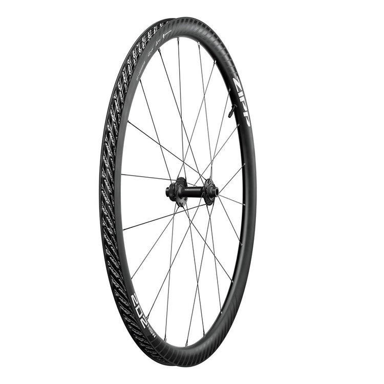 Zipp, 202 NSW A1, Wheel, Front, 700C / 622, Holes: 20, 12mm TA, 100mm, Disc Center Lock