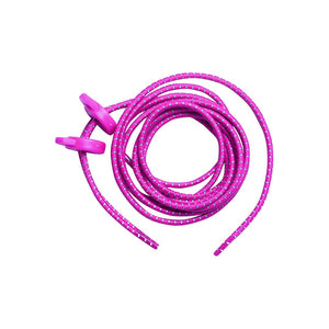 ZONE3 Elastic Laces Neon Pink
