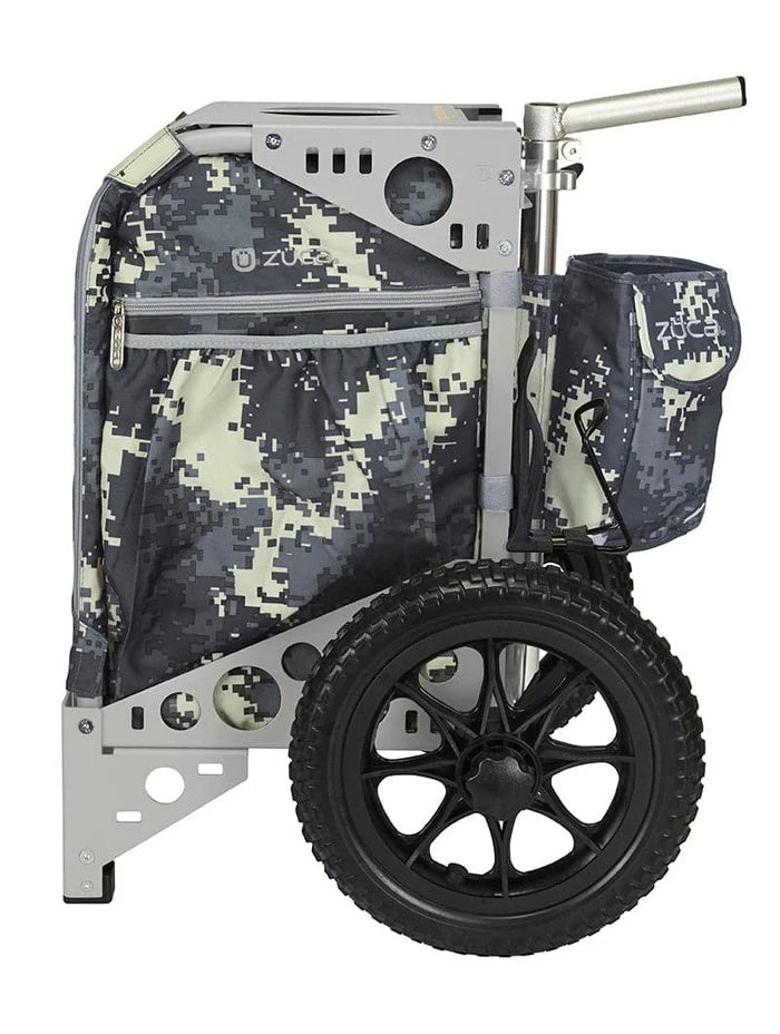 Zuca All-Terrain Disc Golf Cart Complete Anaconda gray camo grey 