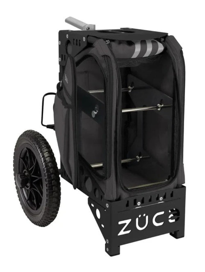 Zuca Disc Golf All-Terrain Cart Complete gunmetal grey black