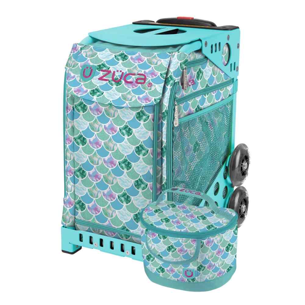 ZUCA Embellished Bag Insert and Frame with Lunchbox Kokomo Mermaid