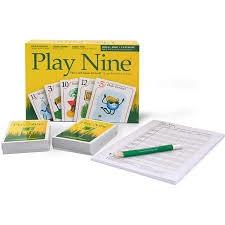 Shop Play Nine the card game of golf Edmonton Alberta Canada store