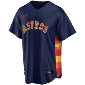 shop Nike Men's MLB Houston Astros Jose Altuve Alternate Replica Player Jersey edmonton canada