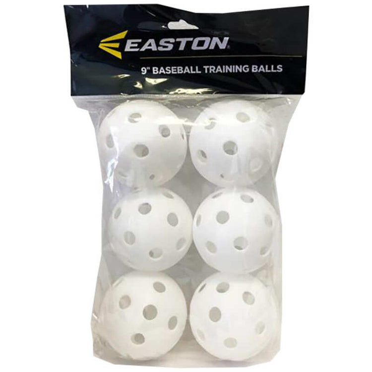 Easton 9" Wiffle Training Balls 6-Pack