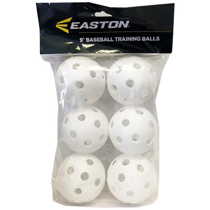 Easton 9" Wiffle Training Balls 6-Pack
