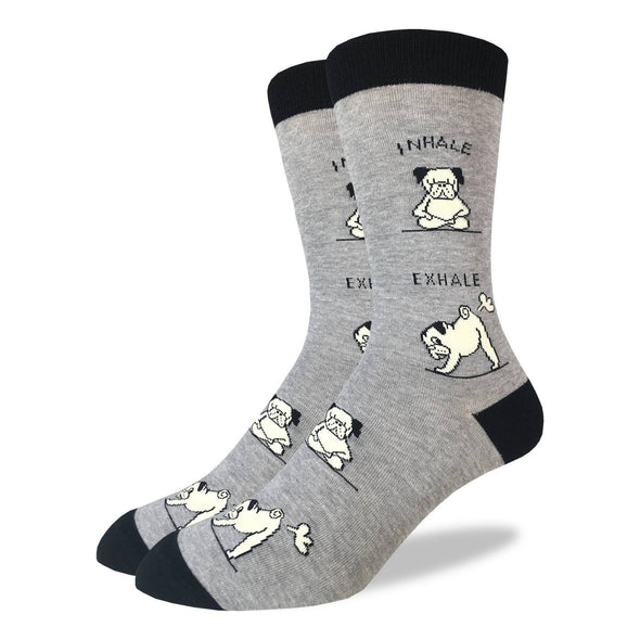 Good Luck Sock Women's Yoga Pug Socks - Shoe Size 5-9 edmonton store