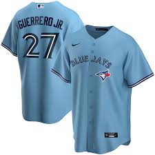 shop Nike Men's MLB Toronto Blue Jays Vladimir Guerrero Jr. Alternate Replica Baseball Jersey edmonton canada