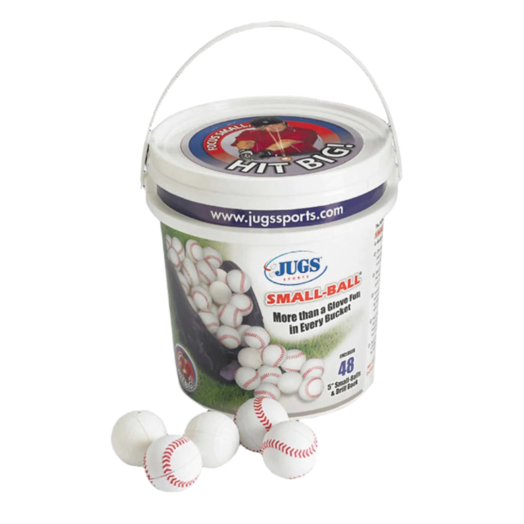 Shop Jugs Small-Ball White Baseball Bucket          (4 Dozen) Shop Edmonton Store Canada Baseball Shop Edmonton Alberta Canada Softball Store Baseball Softball Fastpitch Slopitch Slowpitch Slo-pitch 