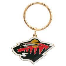 shop Keychain Logo NHL Minnesota Wild edmonton canada