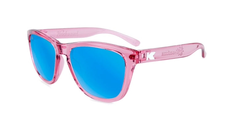 Shop Knockaround Kids Premium Sunglasses Glossy Pink / Aqua Edmonton Canada