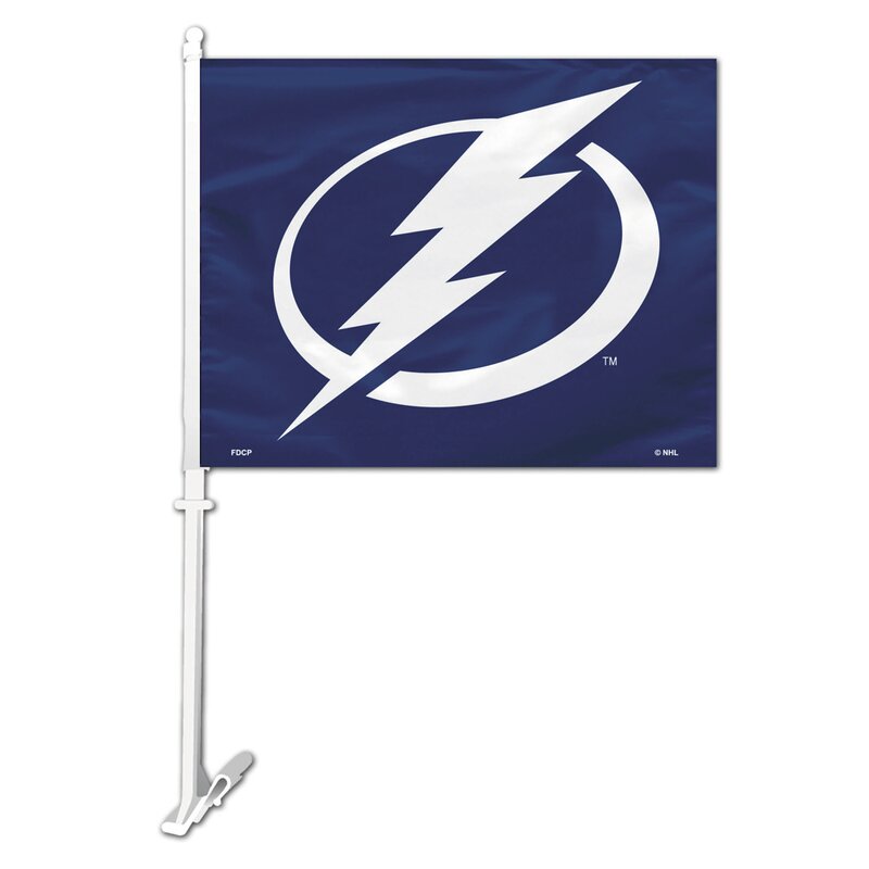 NHL Tampa Bay Lightning 2-Sided Car Flag edmonton store
