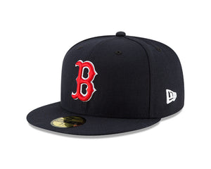 shop New Era Men's MLB AC 59FIFTY Boston Red Sox Home Fitted Cap Hat edmonton canada