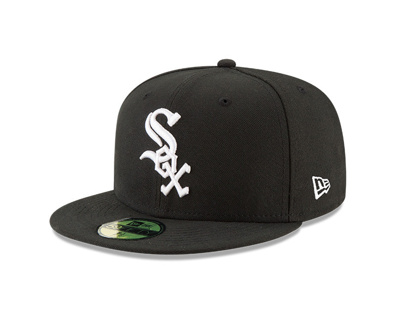 Official New Era Chicago White Sox MLB Two Tone Chrome White 59FIFTY Fitted  Cap B7818255 B7818255  New Era Cap PT