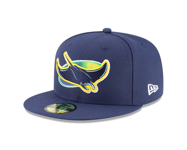 shop New Era Men's MLB AC 59FIFTY Tampa Bay Rays Alternate Fitted Cap hat edmonton canada