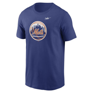 Shop Nike Men's MLB New York Mets Cooperstown T-Shirt Blue Edmonton Canada Store