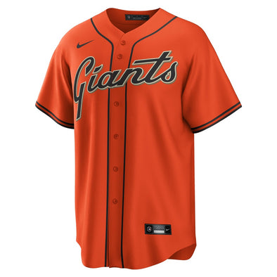 Customized San Francisco Giants MLB Jersey-Men's Authentic Orange