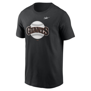 Shop Nike Men's MLB San Francisco Giants Cooperstown T-Shirt Black Edmonton Canada Store