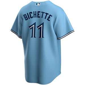 shop Nike Men's MLB Toronto Blue Jays Bo Bichette Alternate Replica Player Baseball Jersey edmonton canada
