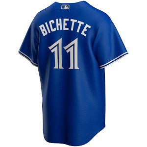 shop Nike Men's MLB Toronto Blue Jays Bo Bichette Alternate Baseball Jersey edmonton canada
