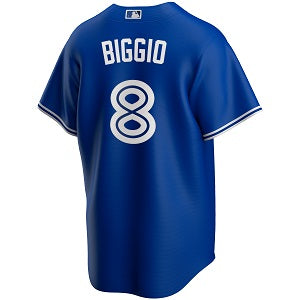 shop Nike Men's MLB Toronto Blue Jays Cavan Biggio Alternate Replica Player Baseball Jersey edmonton canada