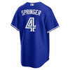 shop Nike Men's MLB Toronto Blue Jays George Springer Alternate Baseball Jersey edmonton canada