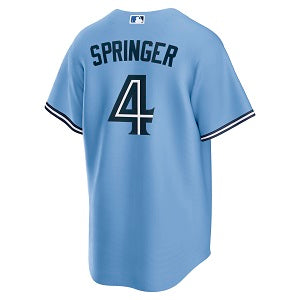 shop Nike Men's MLB Toronto Blue Jays George Springer Alternate Jersey edmonton canada