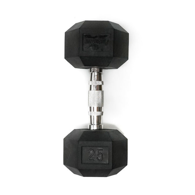 Shop 25 lb Rubber Hex Dumbbell Edmonton Canada Store