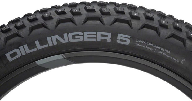 45NRTH 26" Dillinger 5 Tubeless Folding 120tpi Winter Tire