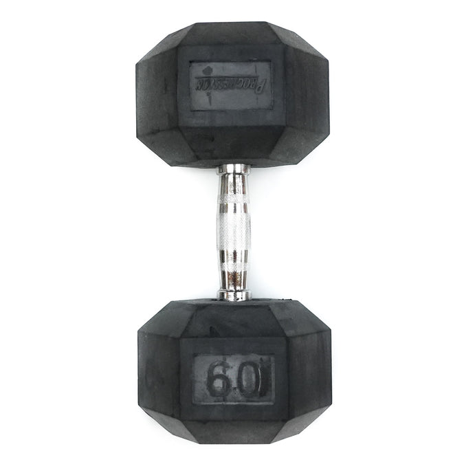 Shop 60 lb Rubber Hex Dumbbell Edmonton Canada Store
