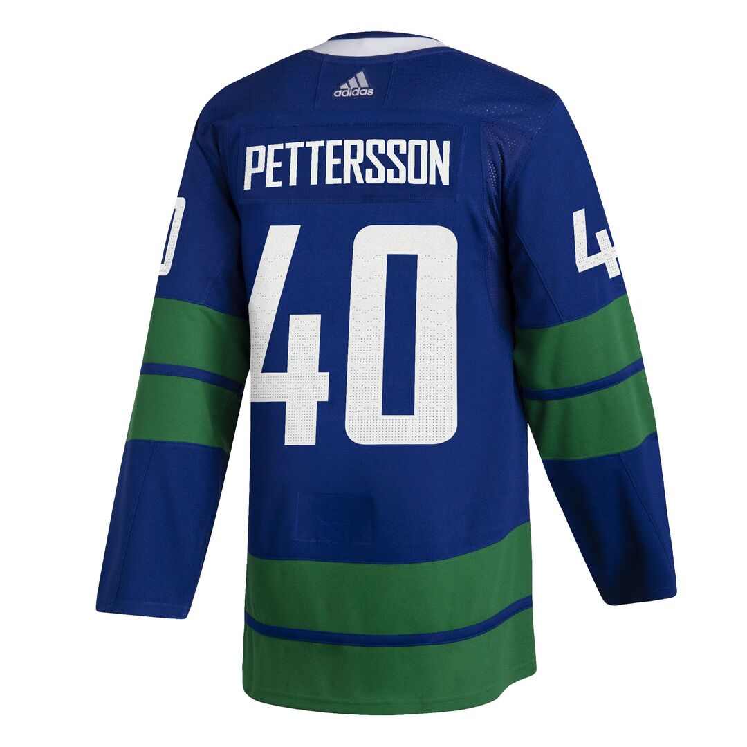Shop Adidas NHL Vancouver Canucks Elias Pettersson Authentic Primegreen Alternate Jersey Edmonton Canada Store  