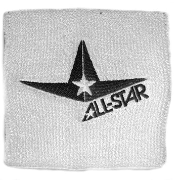 Shop All-Star 3.5" Tri-Star Wristband White Edmonton Canada Store