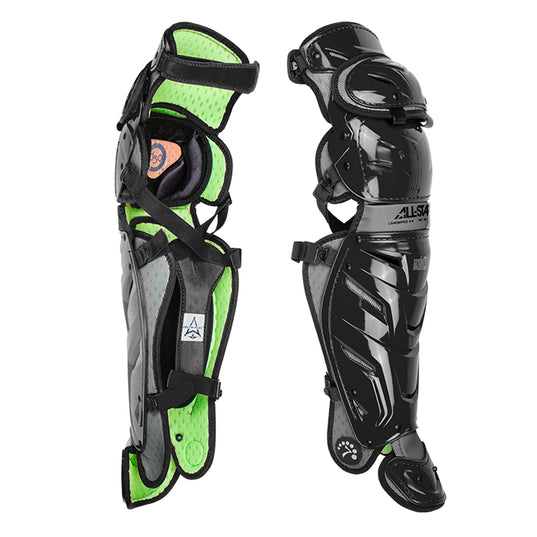 Shop Allstar Junior 13" Pro System 7 LG912S7X Catcher's Leg Guards Black Edmonton Canada Store