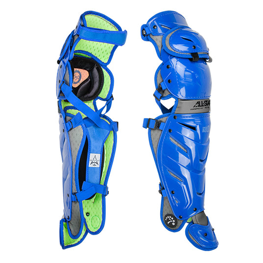 Shop Allstar Junior 13" Pro System 7 LG912S7X Catcher's Leg Guards Royal Edmonton Canada Store