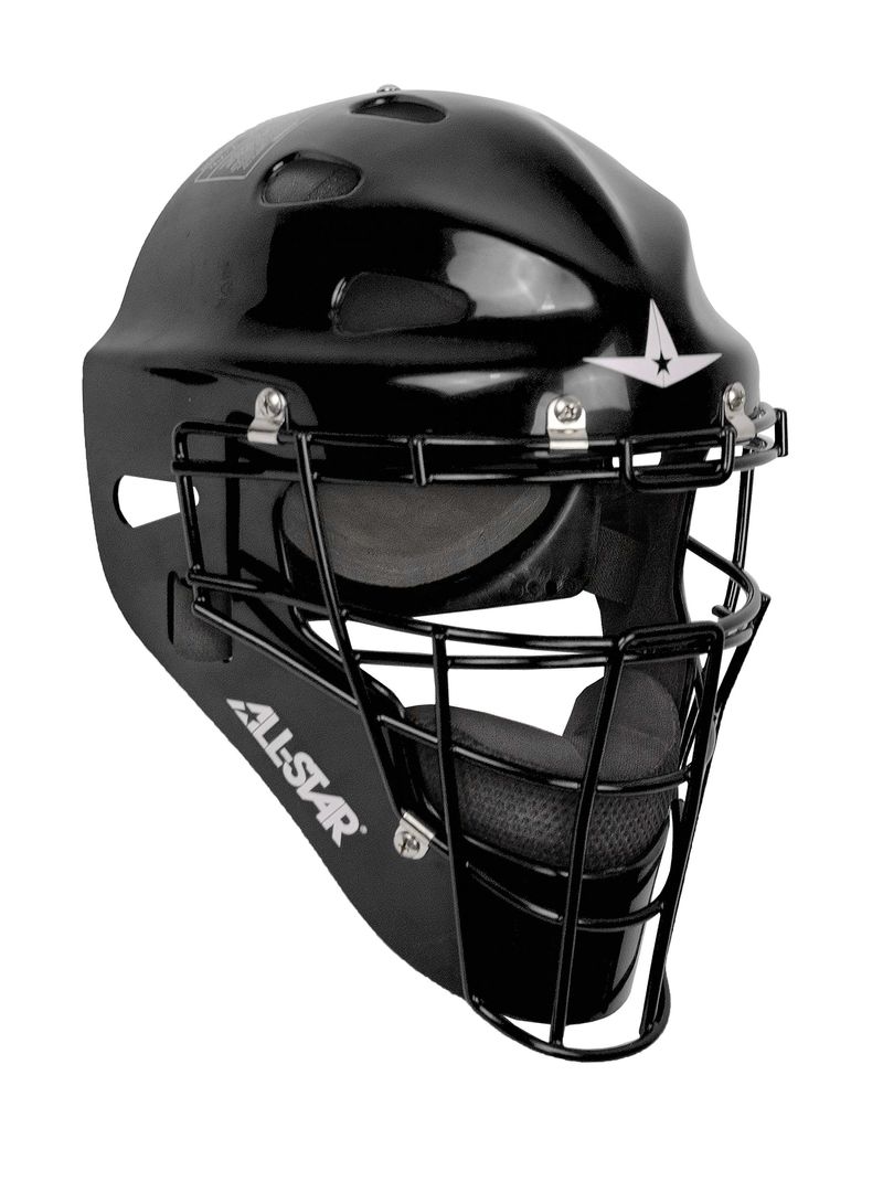 Shop Allstar Junior MVP2310 Player's Series Catcher's Helmet Black Edmonton Canada Store