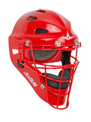 Shop Allstar Junior MVP2310 Player's Series Catcher's Helmet Red Edmonton Canada Store