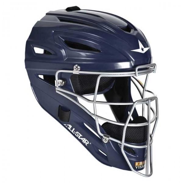 Shop Allstar Junior MVP2410 Ultra Cool Catcher's Helmet Navy Edmonton Canada Store